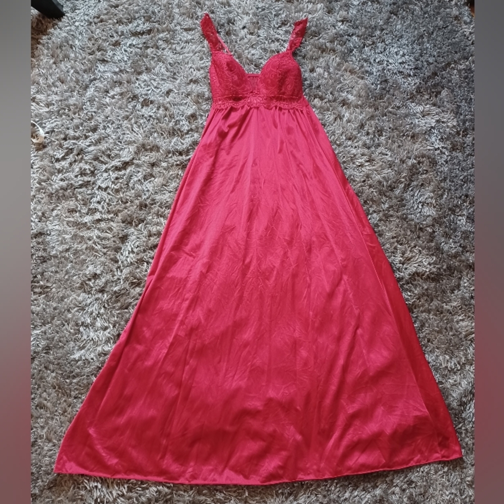 Olga Vibrant Red Fabric